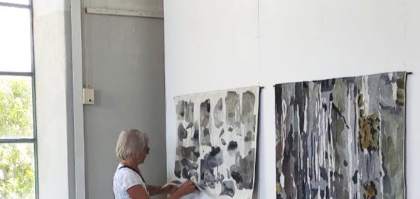 Hängning på Norrbyskärs museum
